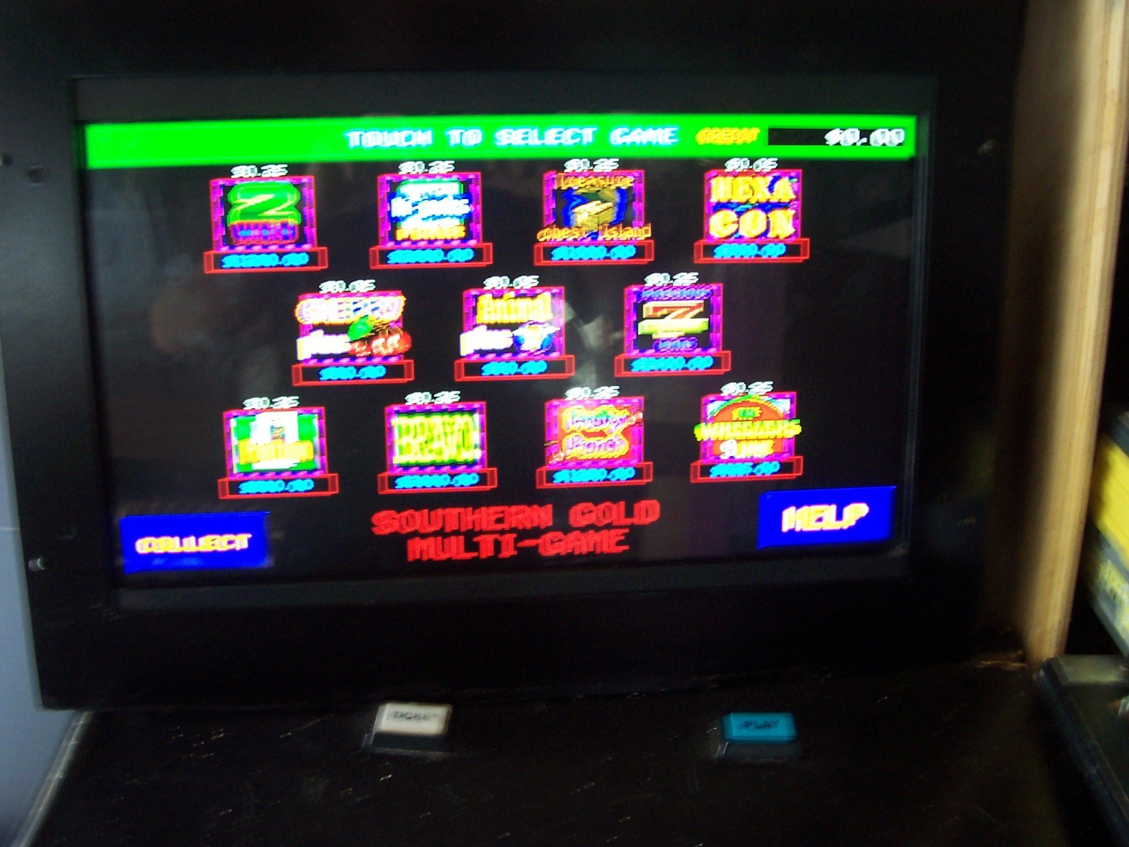 PRIMERO SOUTHERN GOLD MULTI GAME BOARD WORKS