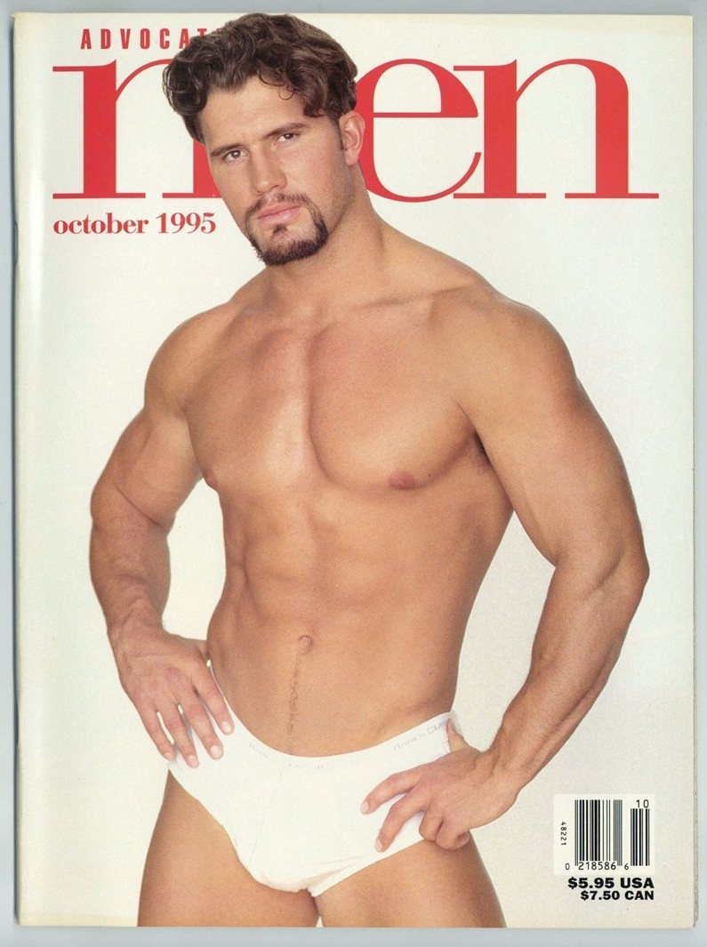 Advocate Men 1995 Mart Norman, Brad Hunt, Sam Carson 90pgs Gay Magazine M40250