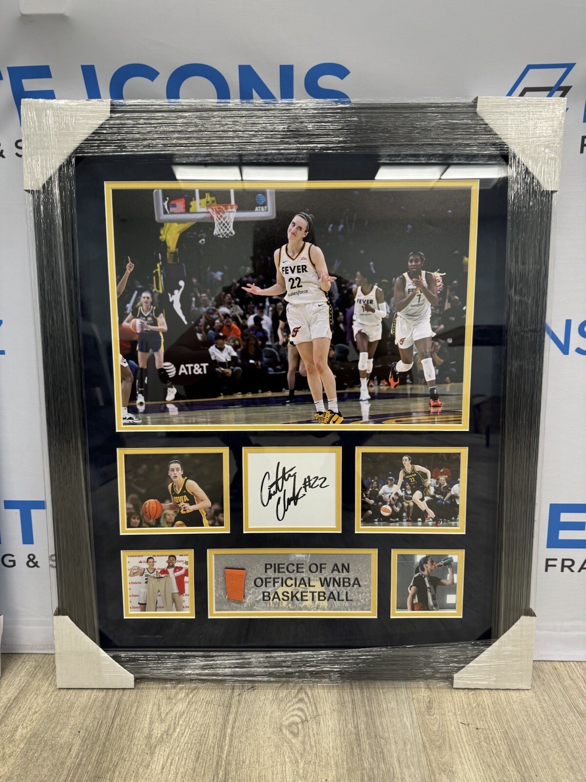 Caitlin Clark Signed & Framed Facsimile Auto 20”x24 Caitlin Clark Signed & Framed Facsimile Auto 20”x24