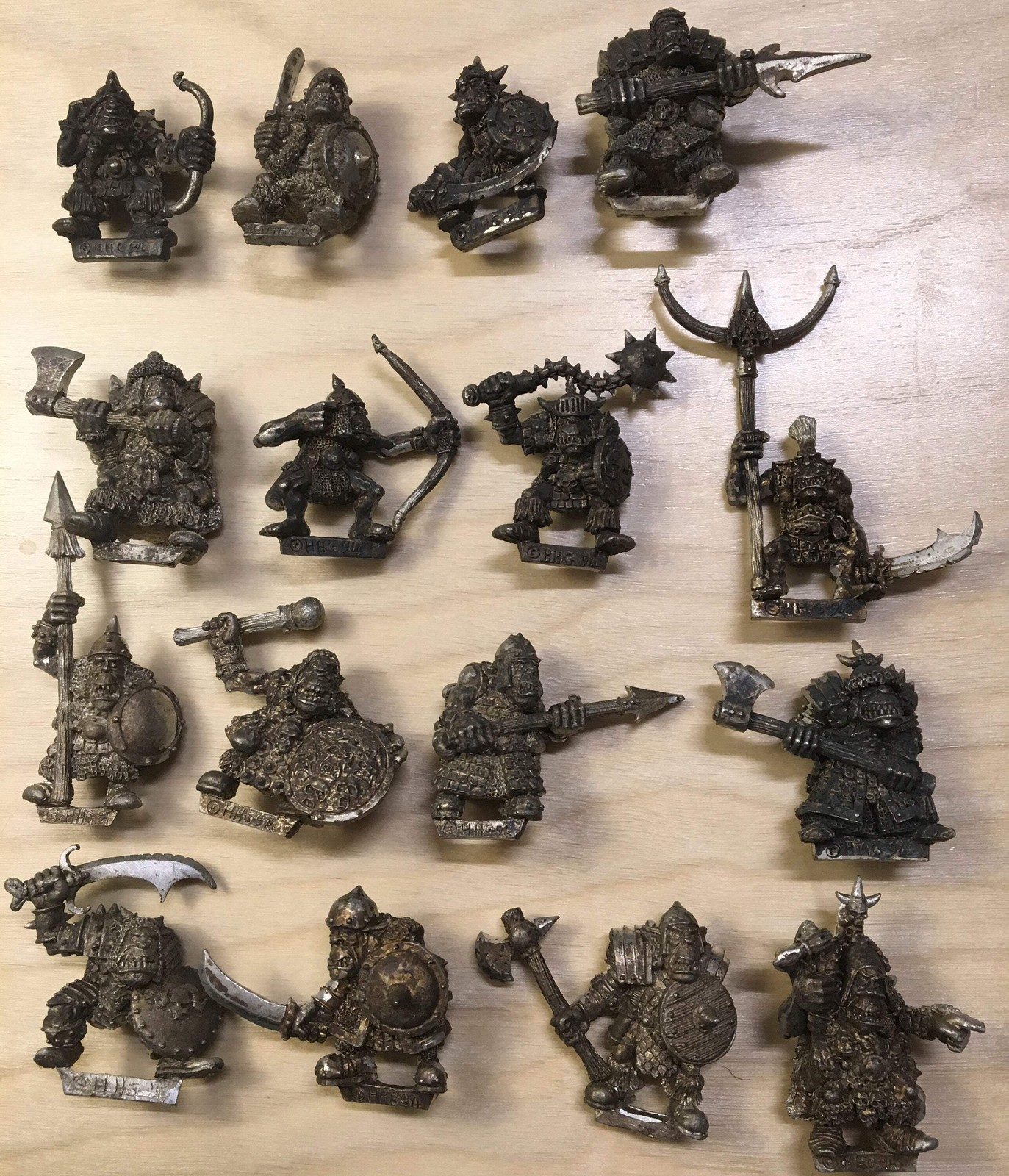 Heartbreaker Fantasy Armies - Kev Adams 16 Orc Army (resin)