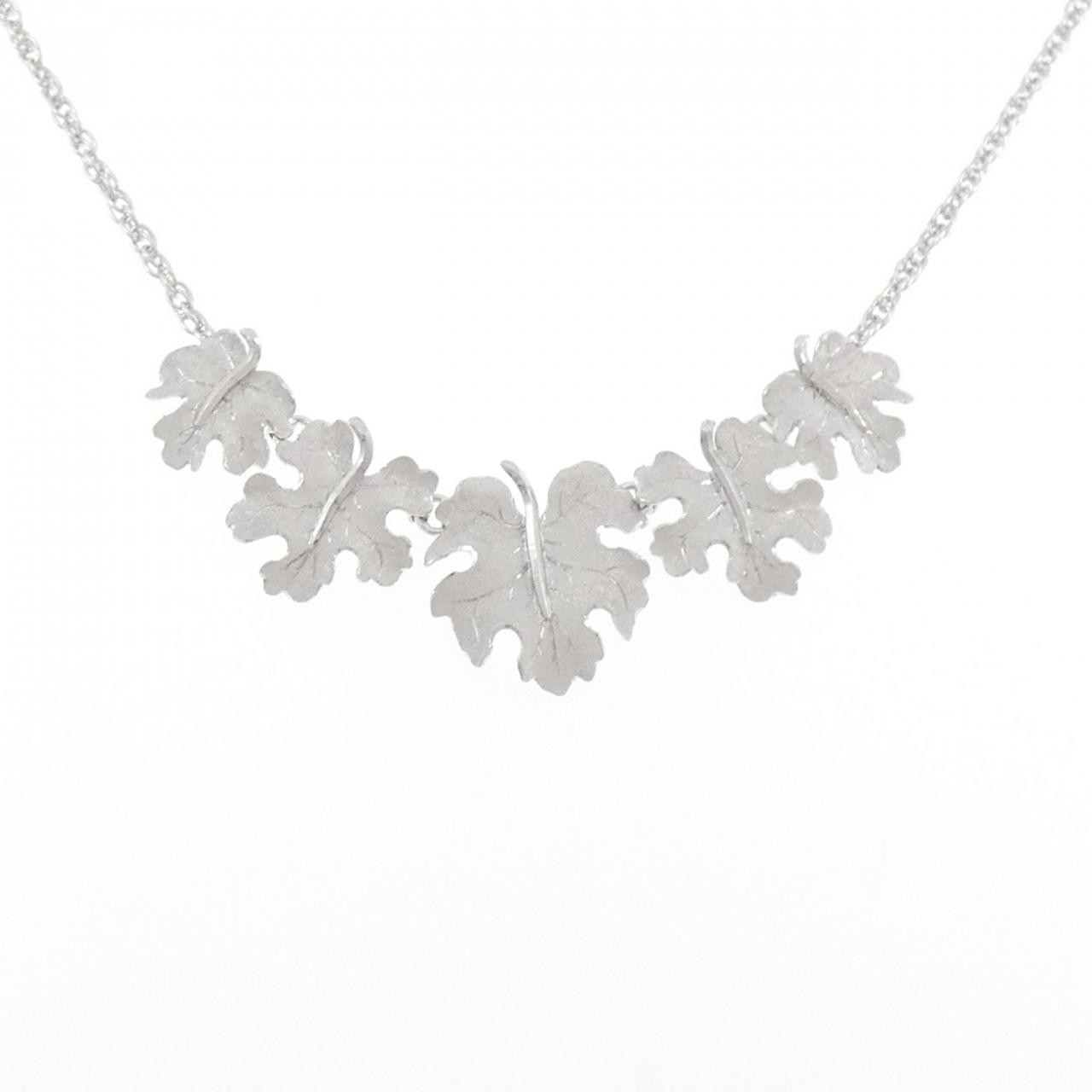 Authentic Gianmaria Buccellati 750WG Necklace #230-000-595-8145