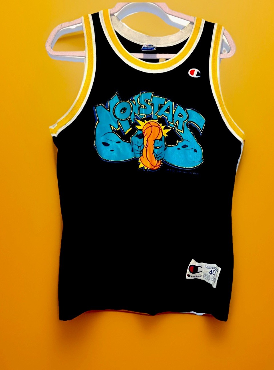 Vintage 1996 Space Jam Warner Bros Champion Monstars Basketball Jersey Vintage 1996 Space Jam Warner Bros Champion Monstars Basketball Jersey
