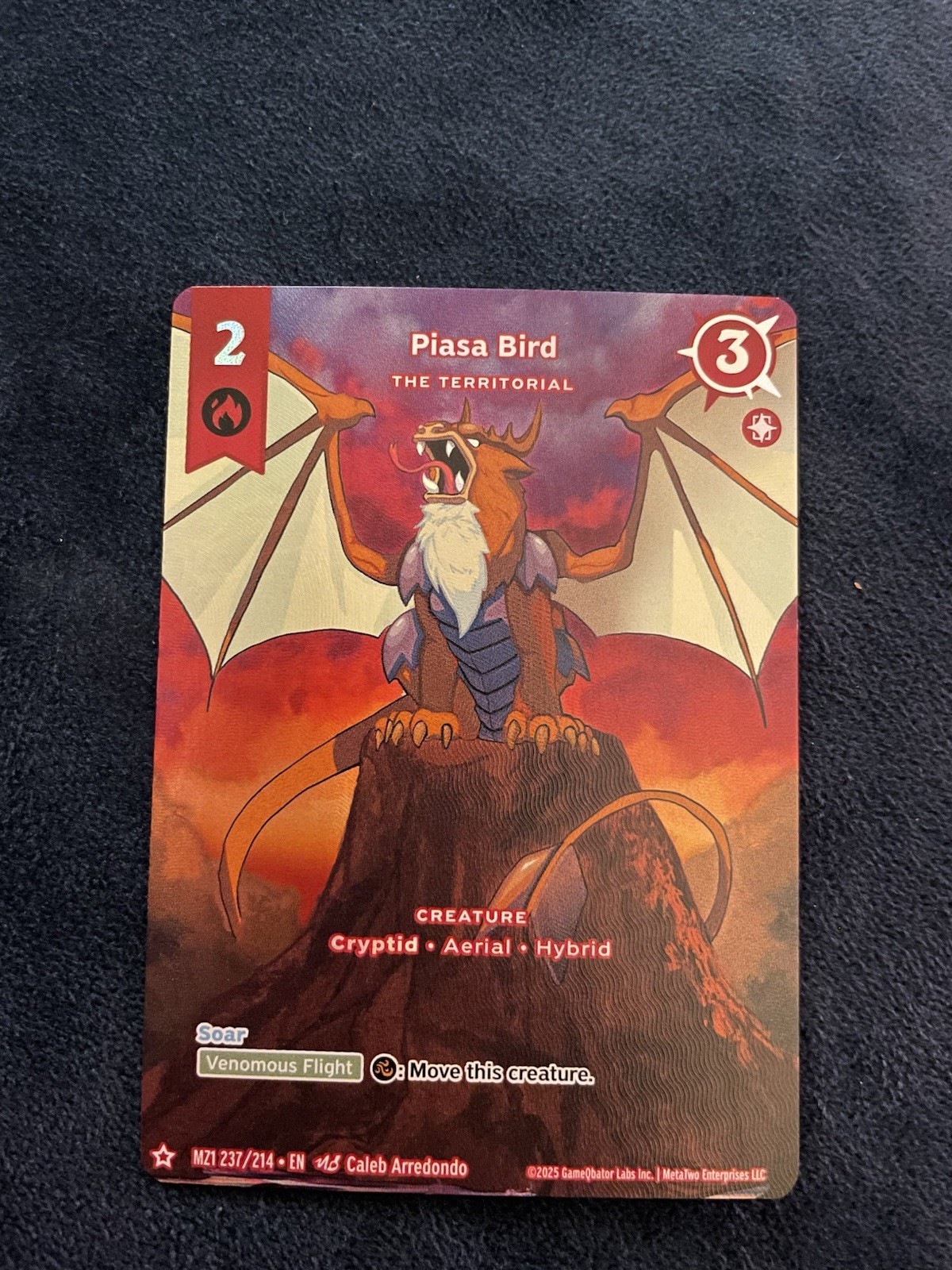 MetaZoo Piasa Bird Creature Card M21 237/214 2025 Caleb Arredondo MetaZoo Piasa Bird Creature Card M21 237/214 2025 Caleb Arredondo