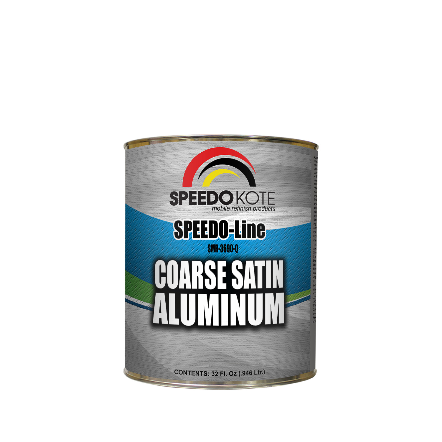 Coarse Satin Aluminum for automotive base coats , One Quart SMR-3690-Q