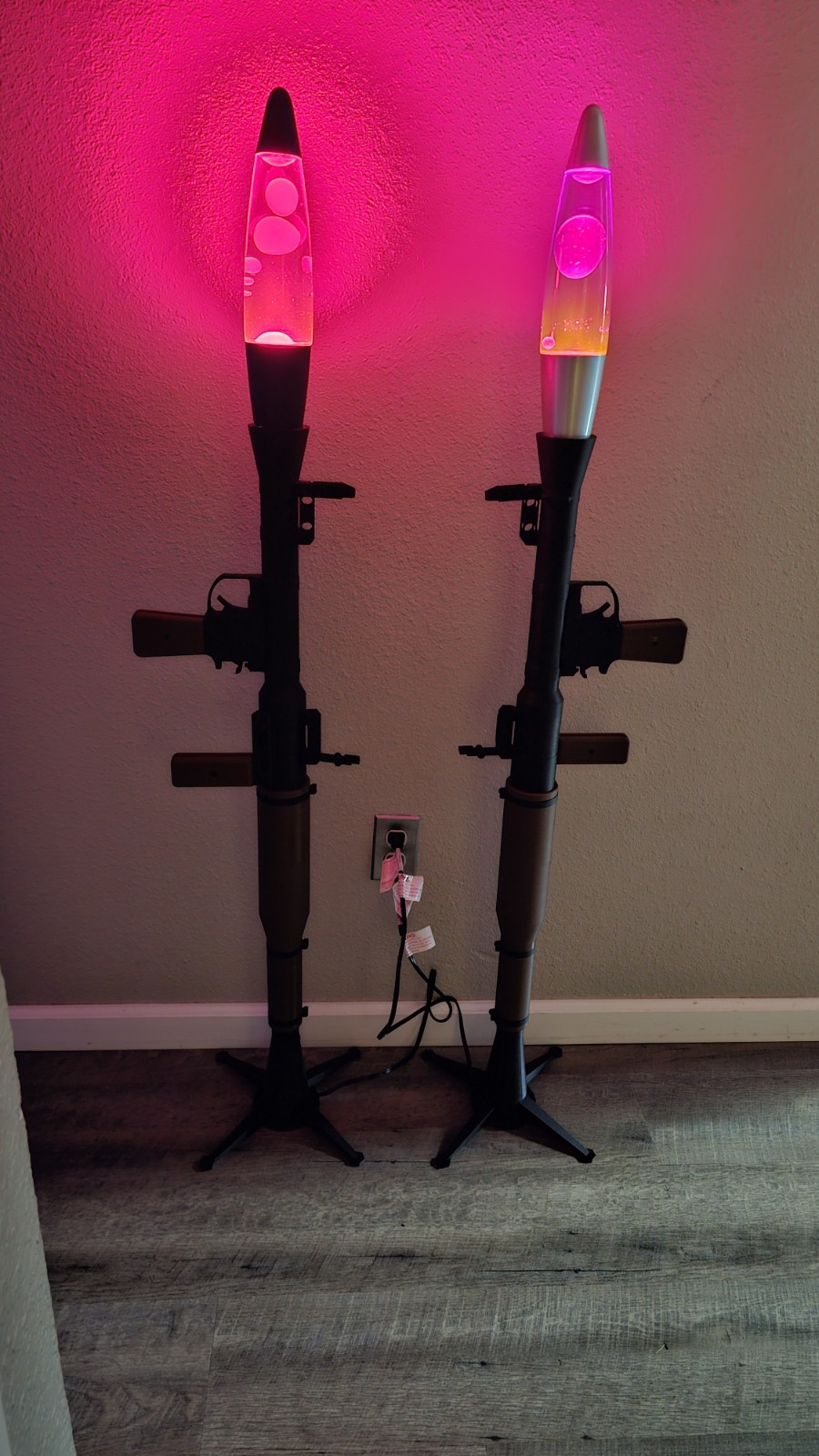 RPG-Inspired Lava Lamp – 3D Printed Decorative Light – Man Cave Decor