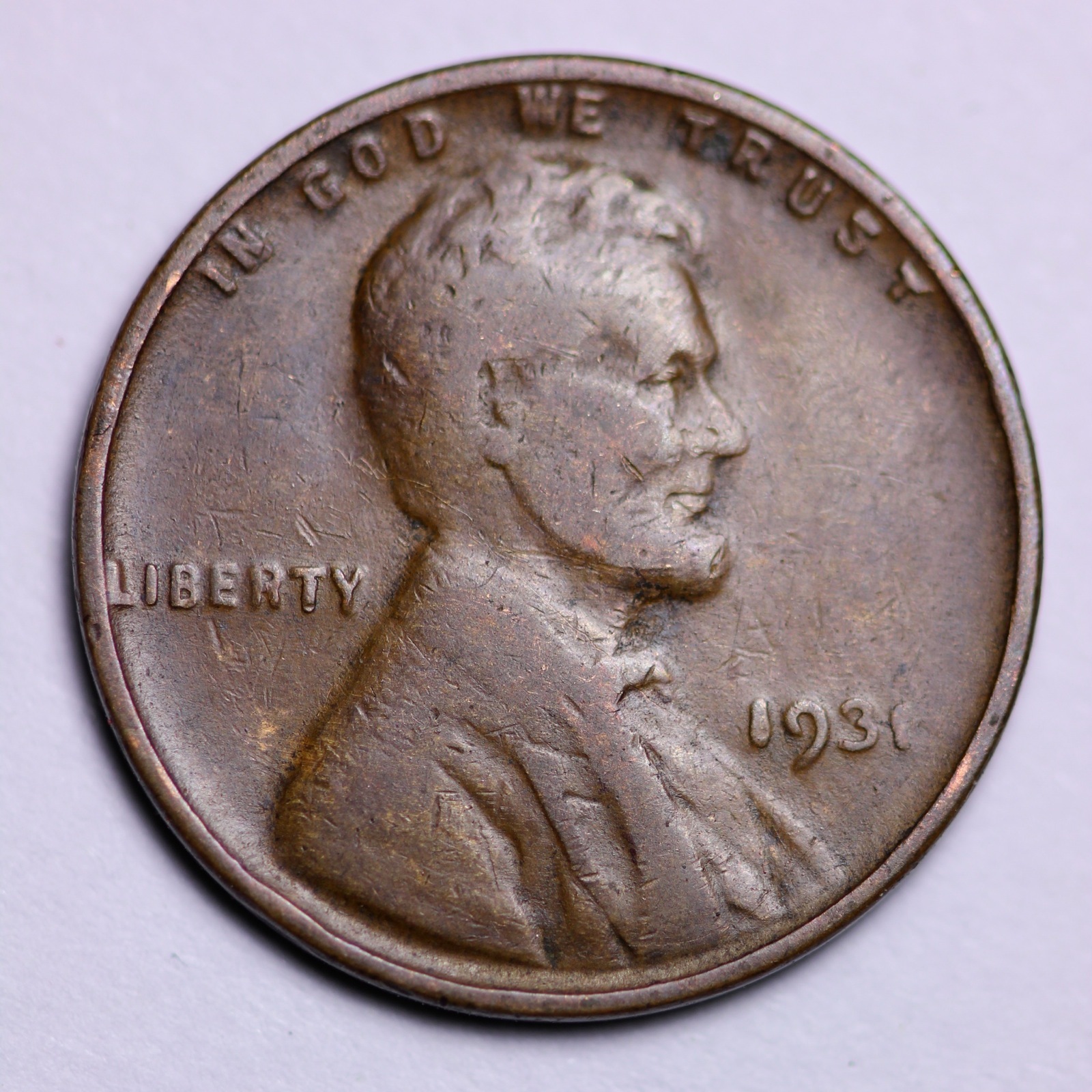 1931 Lincoln Wheat Cent Penny LOWEST PRICES ON THE BAY  =