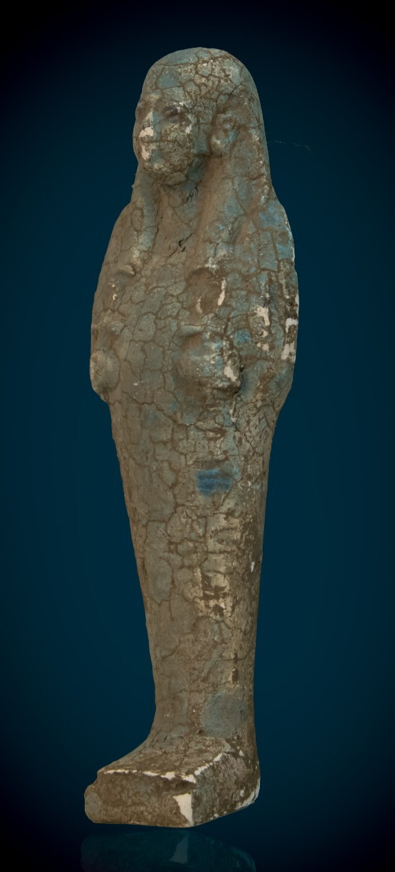 Ancient Egyptian Faience Ushabti Shabti Rare Funerary Artifact BC