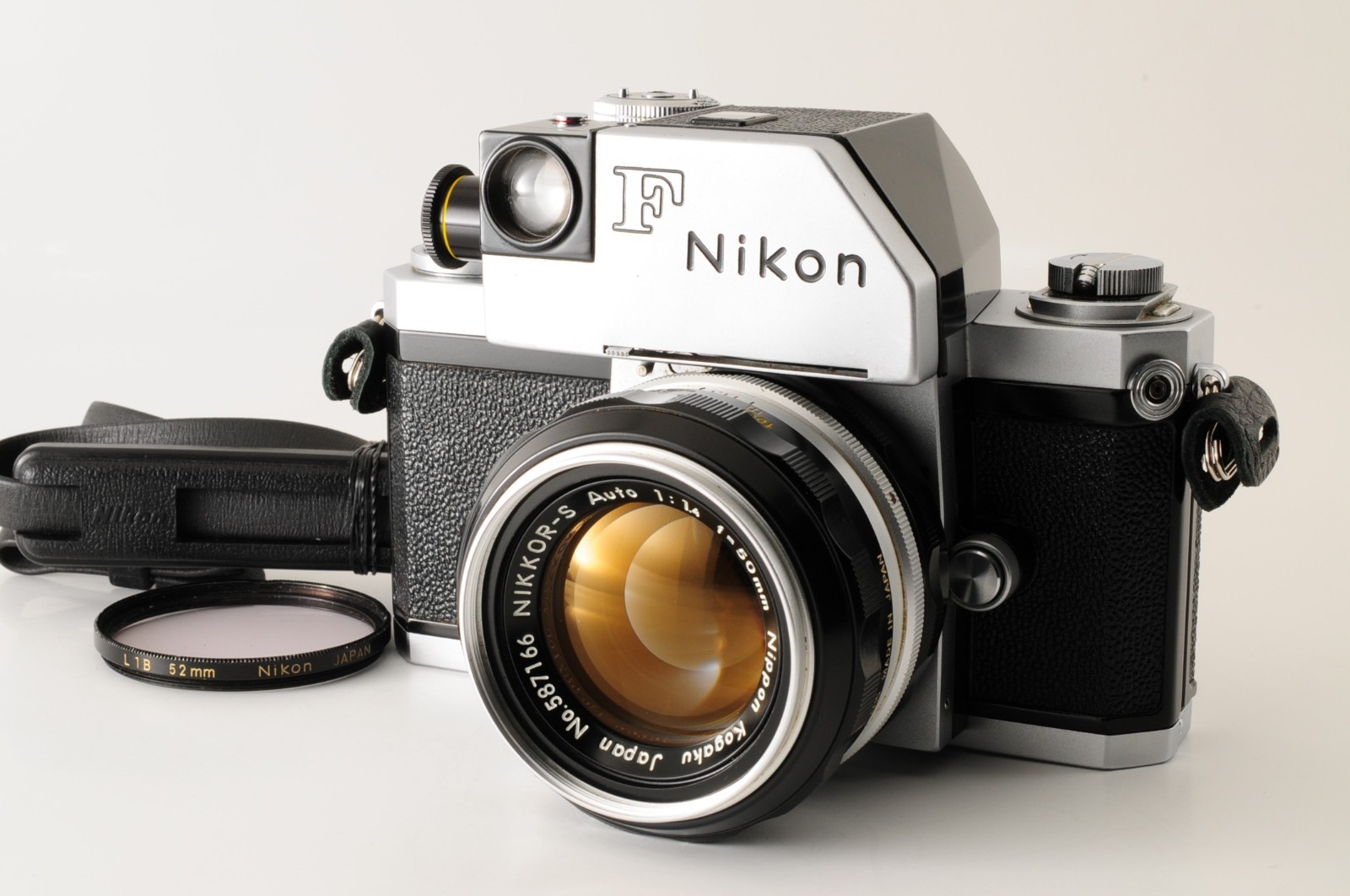 Read [EXC+5] Nikon F Early Photomic 35mm SLR Film Nikkor 50mm F1.4 From JAPAN