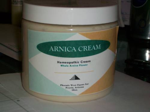 Arnica Pain Relieving Cream. 16oz. Whole Arnica Flower