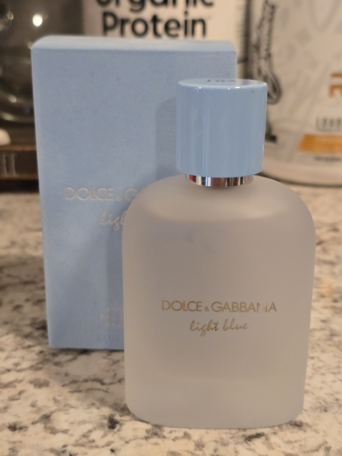 (New Open w/Box ~95% full)Dolce & Gabbana Light Blue Pour Homme EDT 3.3oz 