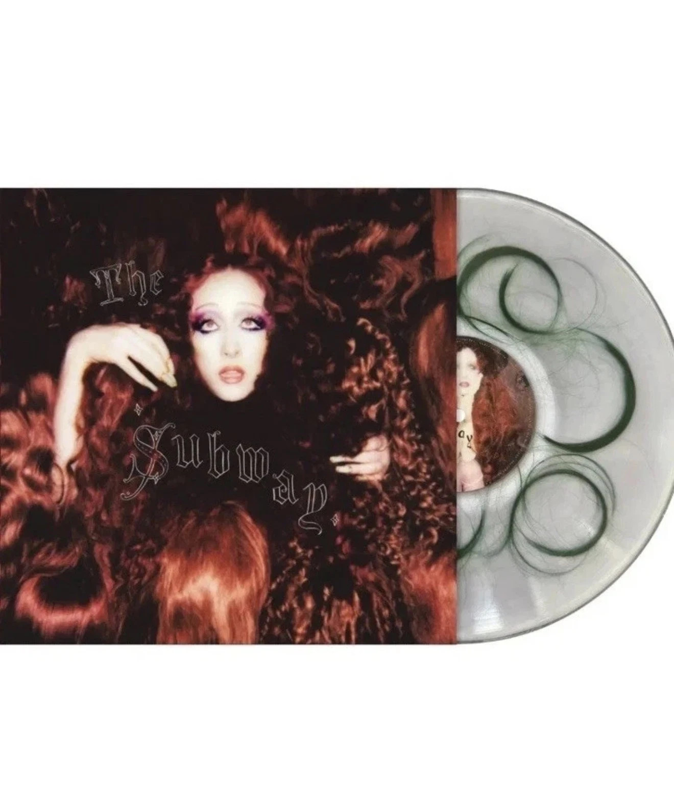 Chappell Roan The Subway Green Hair Filled LP Vinyl 1/7000 Blood Records