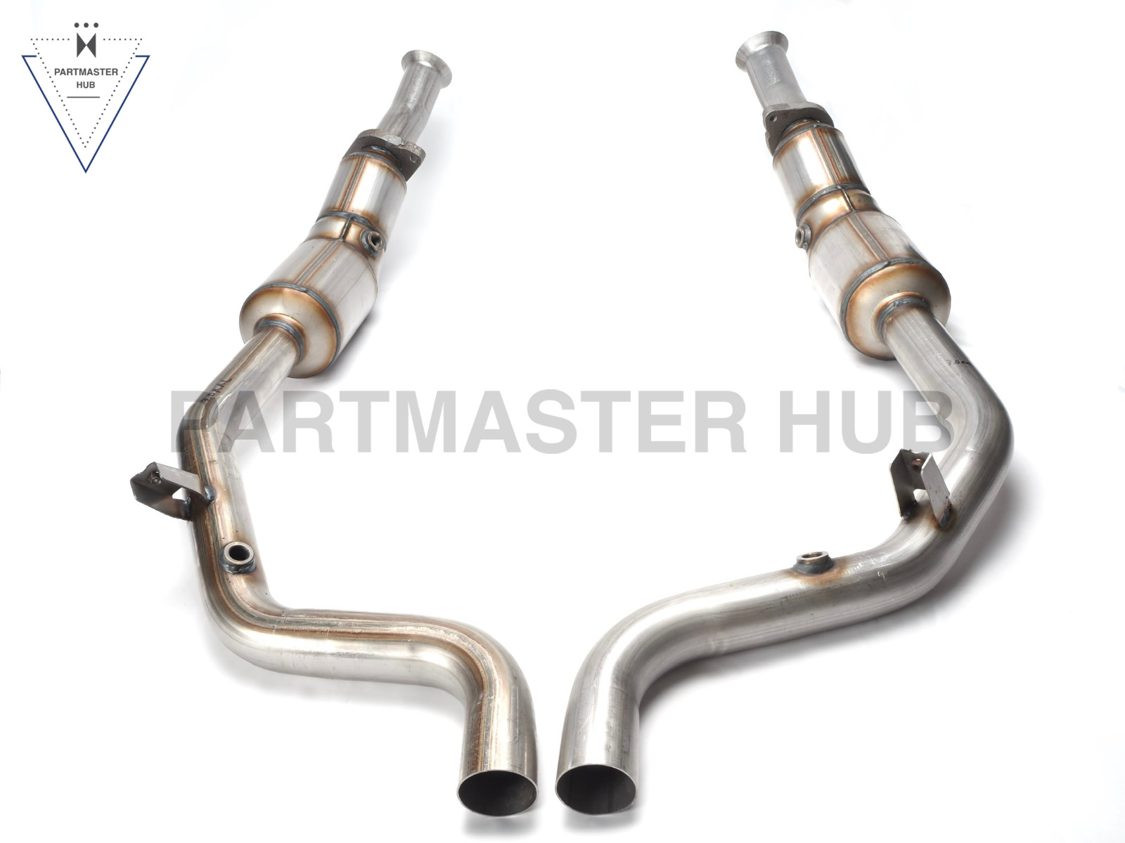 2014-2019 Land Rover Left & Right Catalytic Converter Pipe - AJ126 3.0L V6 S/C