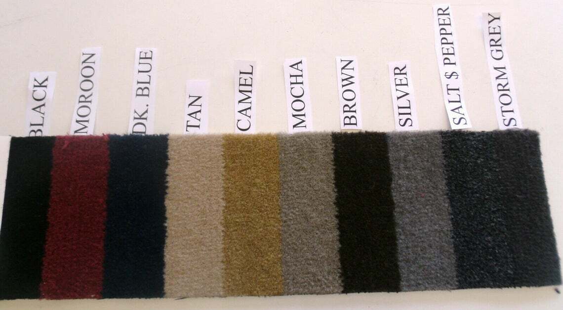 Automotive Carpet cut pile (By the yard) 72 inches wide color black