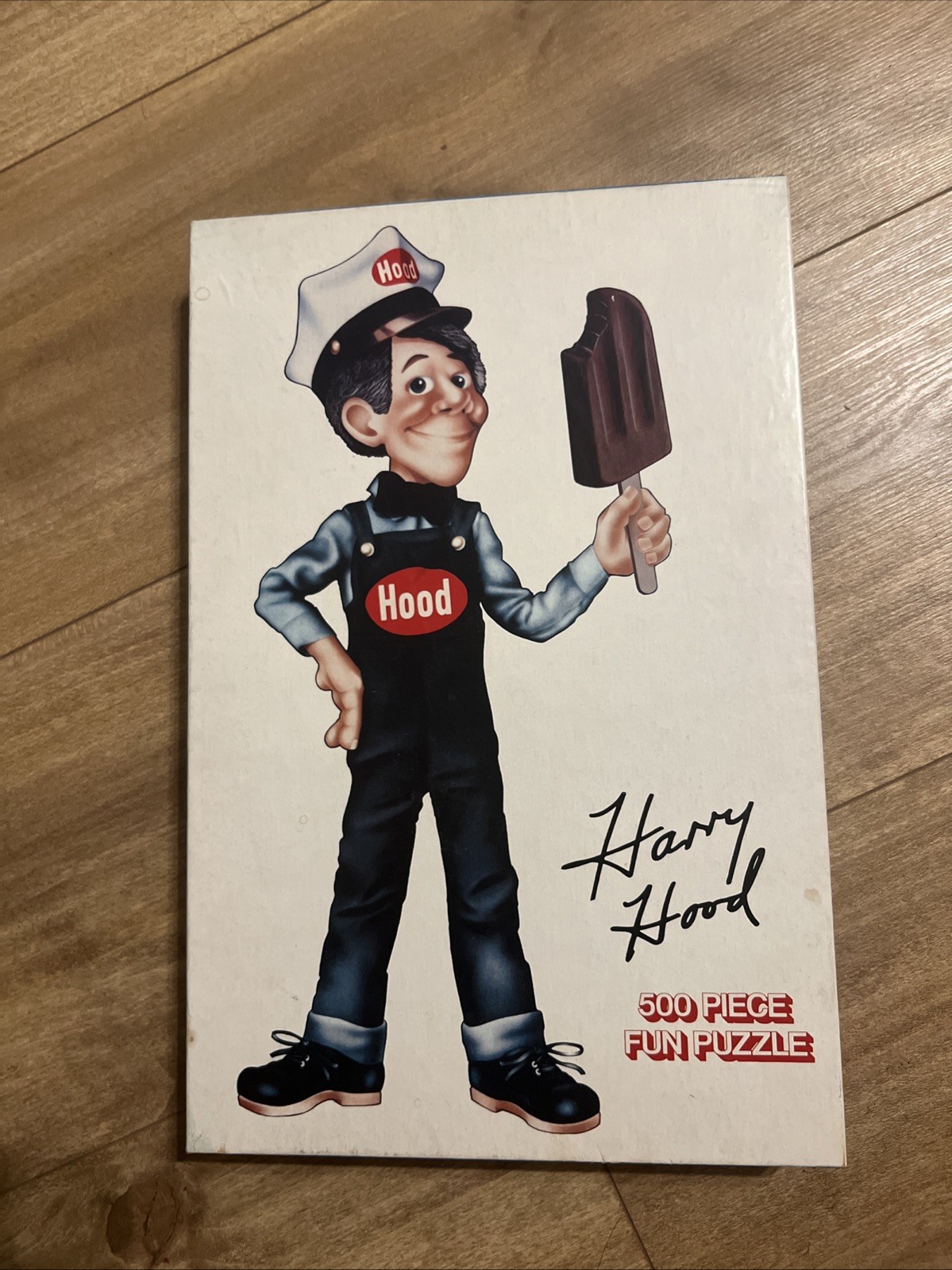 Vintage 1982 Harry Hood Fun Puzzle 500 Pc COMPLETE HP Hood Dairy Advertising