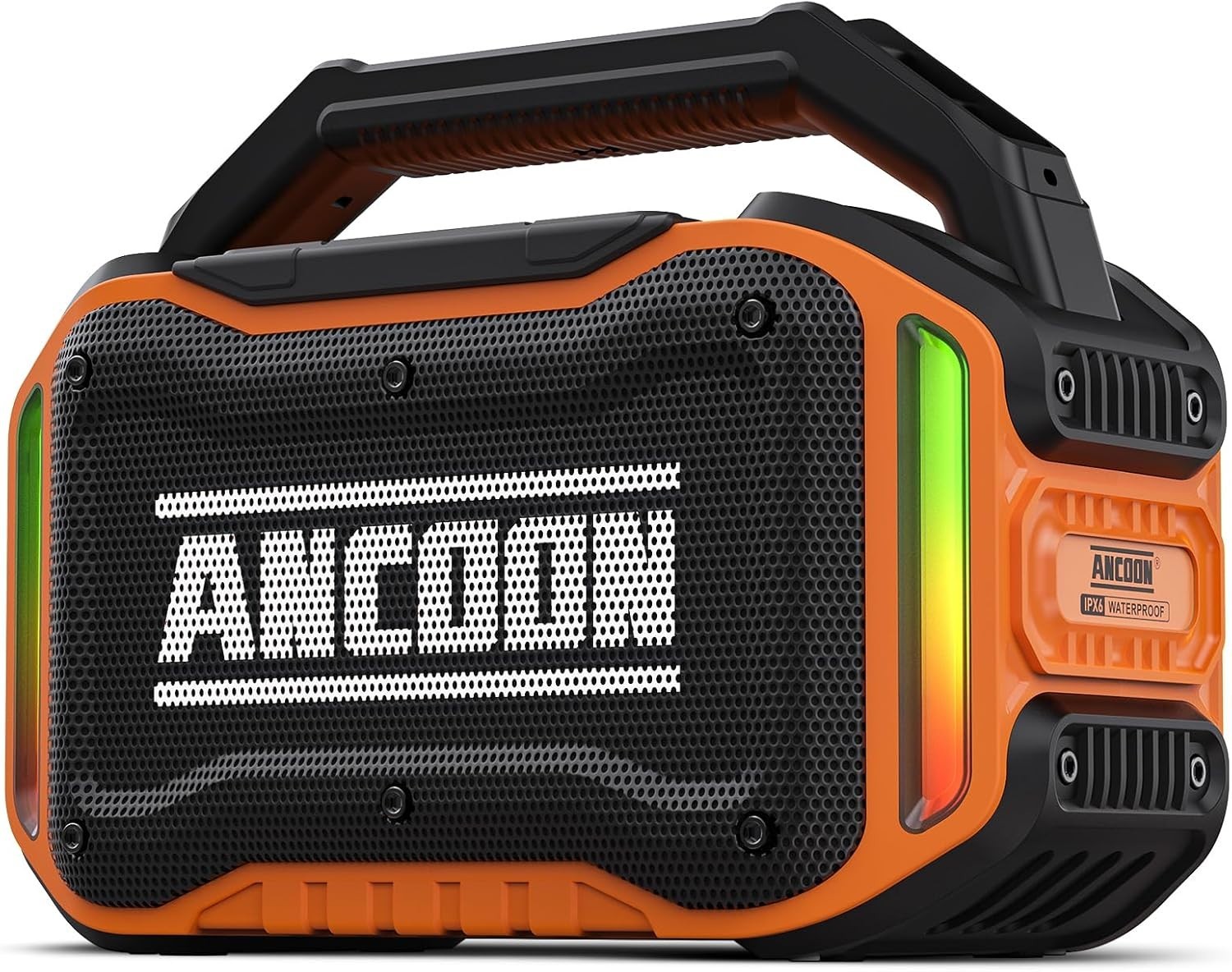 Durable Waterproof Bluetooth Speaker, 160W Max Power - Perfect for Work & Play
