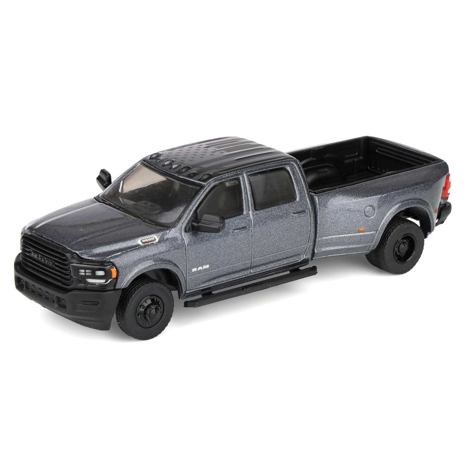 1/64 2023 Ram 3500 Dually Pickup Truck, USA 250 Tribute, OBT Exclusive, 51742-C