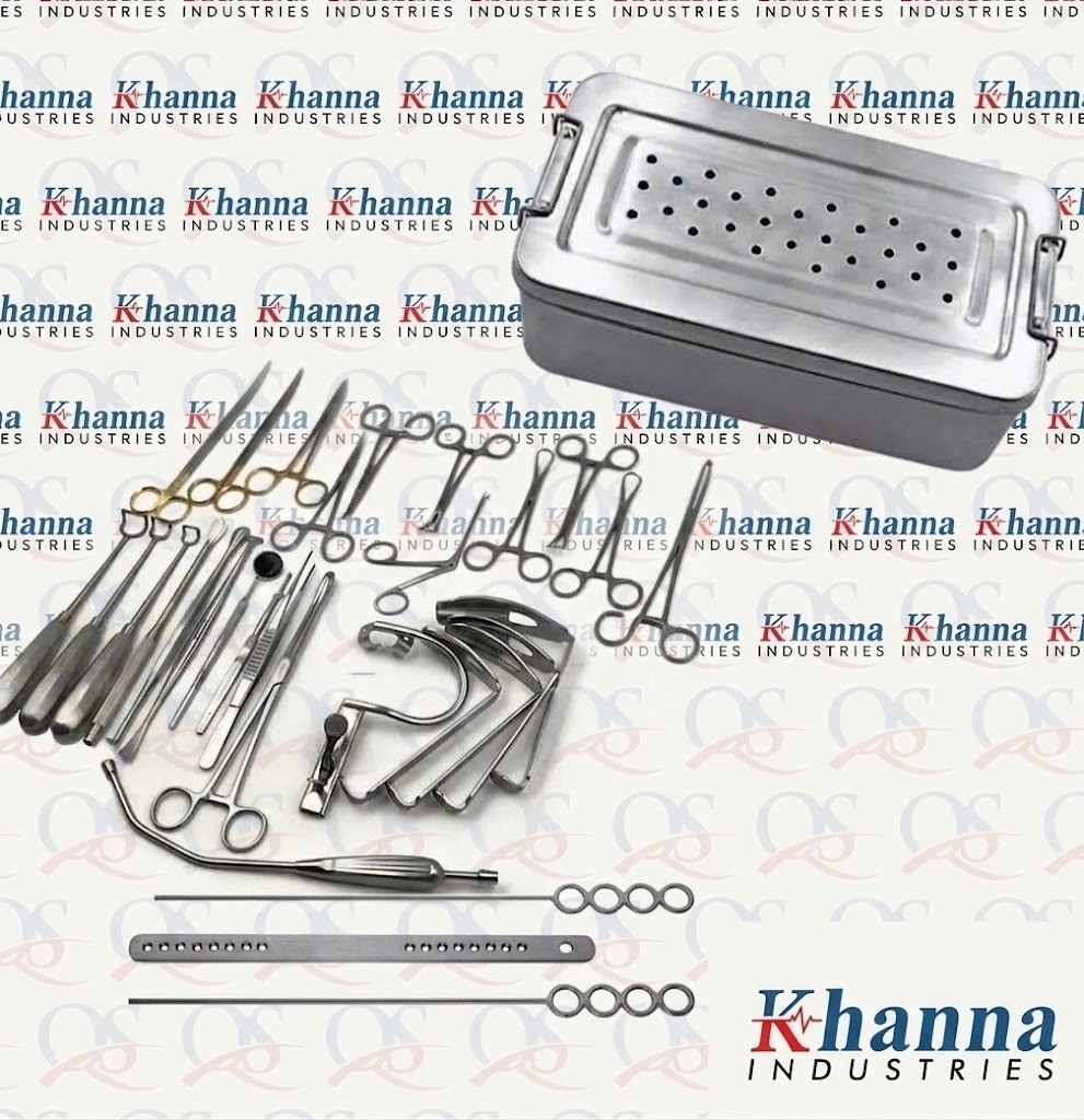 30Pcs Tonsillectomy Adenoidectomy ENT Surgical Instruments Set With Steel Box 30Pcs Tonsillectomy Adenoidectomy ENT Surgical Instruments Set With Steel Box