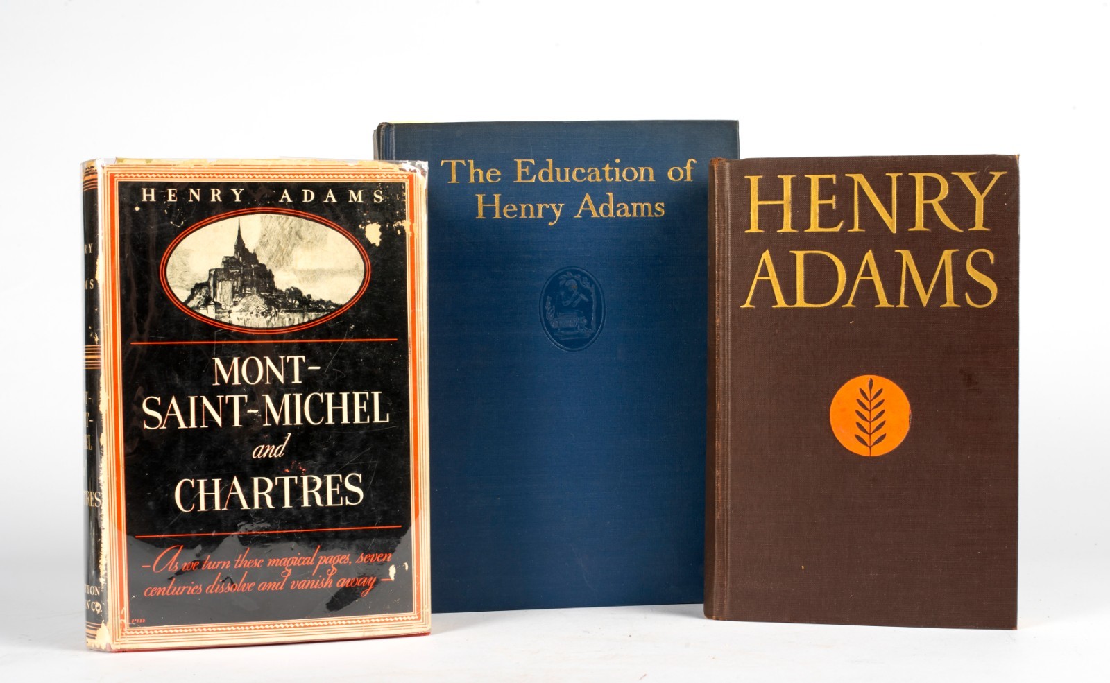 Henry Adams - 3 Volumes from a Gentleman's Library; 1918, 1933, 1936