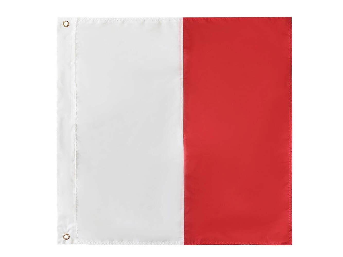 Authentic Letter H Nautical Alphabet Navy Code Signal Flag 24\