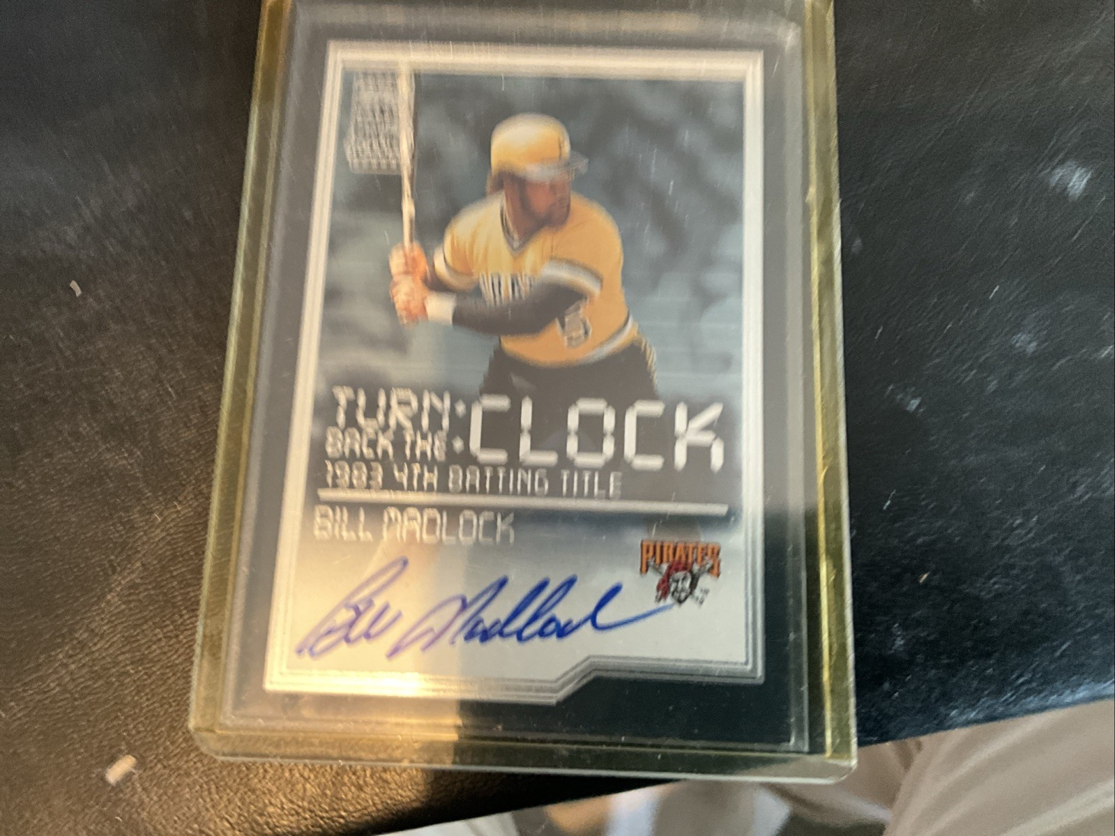 2003 Topps Turn Back the Clock Bill Madlock AUTO PIRATES