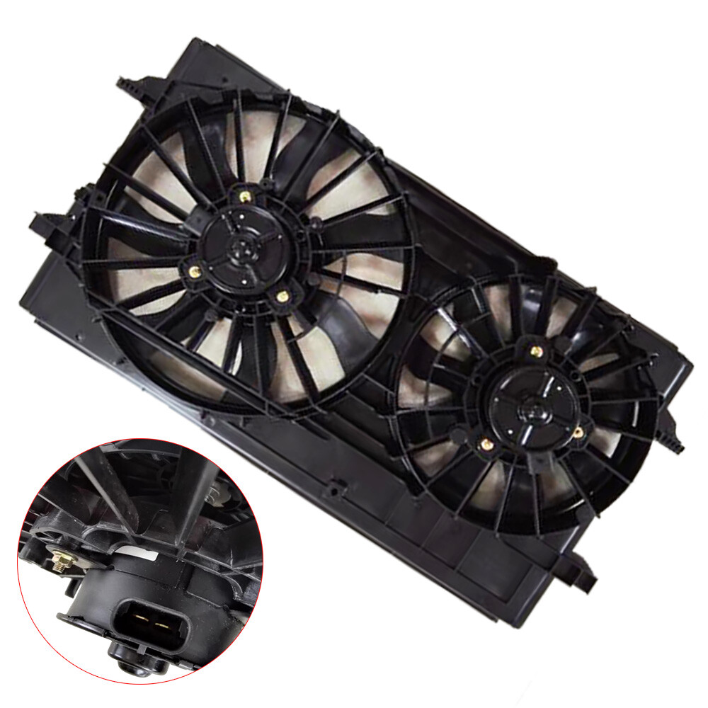 Labwork Electric Radiator Condenser Cooling Fan For Chevrolet Malibu 2004-2008