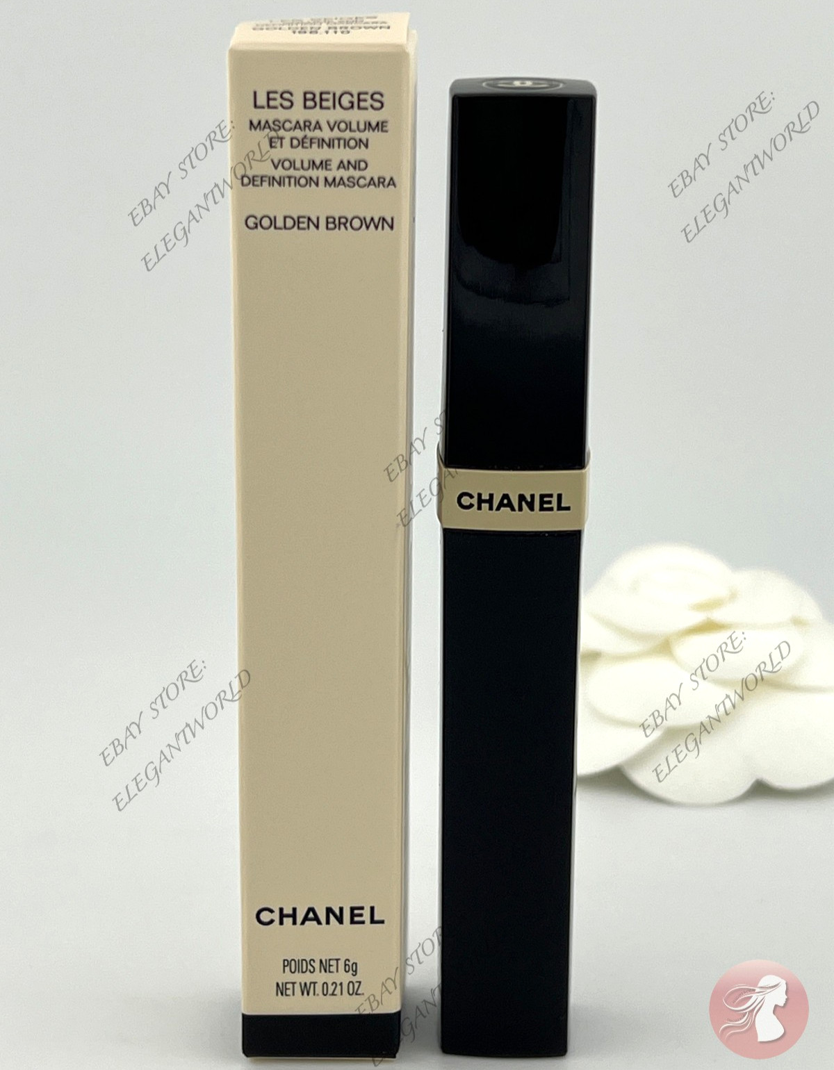 CHANEL LES BEIGES Volume & Definition Mascara - 10 GOLDEN BROWN, NIB Limited CHANEL LES BEIGES Volume & Definition Mascara - 10 GOLDEN BROWN, NIB Limited