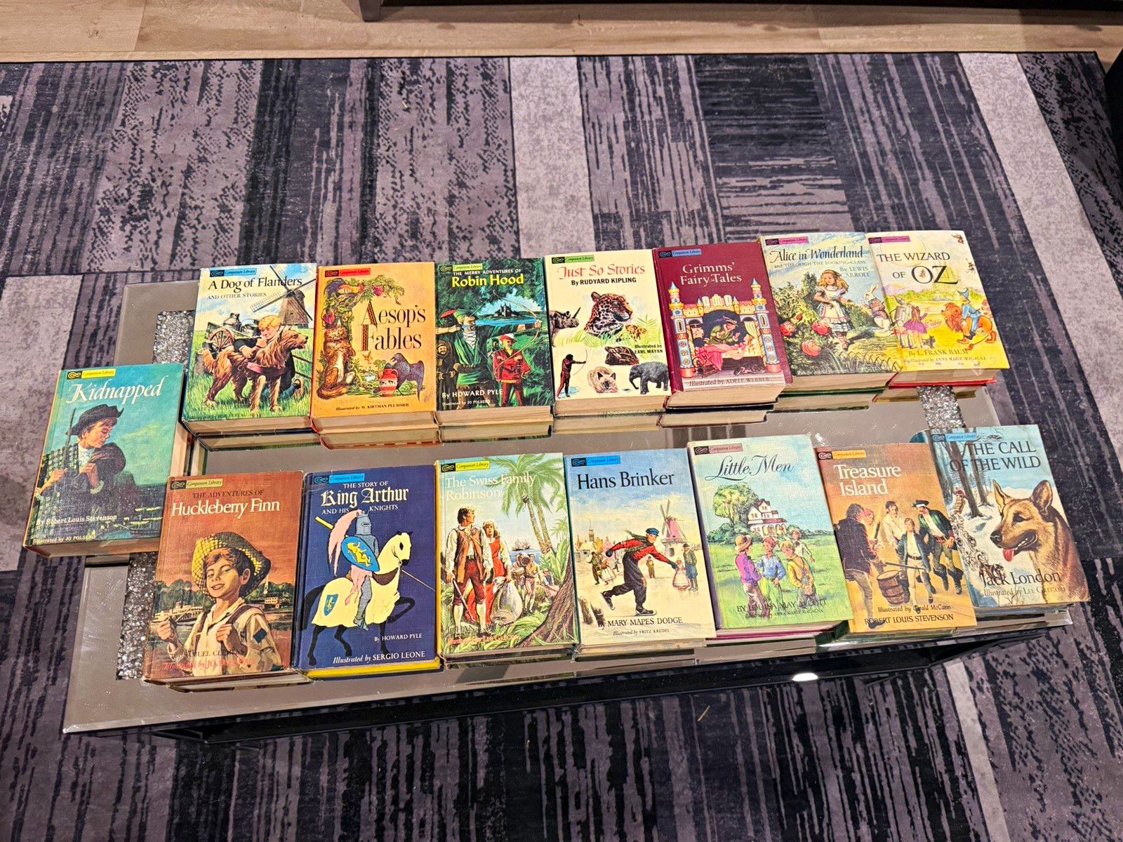 Complete Set 15 Vintage Companion Library 2-in-1 1960s, Grosset & Dunlap