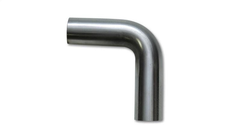 Vibrant 5in O.D. T304 SS 90 deg Mandrel Bend 6in x 6in leg lengths (7.5in