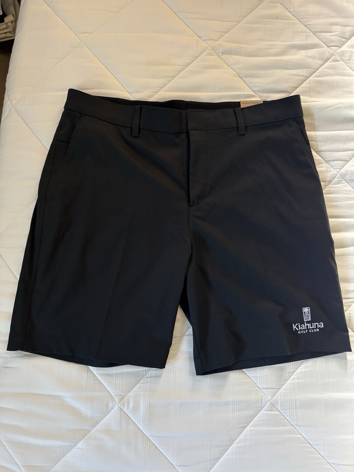 Nike Repel Golf Shorts Standard Fit Black size 38 w/ Kauai kiahuna golf clublogo Nike Repel Golf Shorts Standard Fit Black size 38 w/ Kauai kiahuna golf clublogo