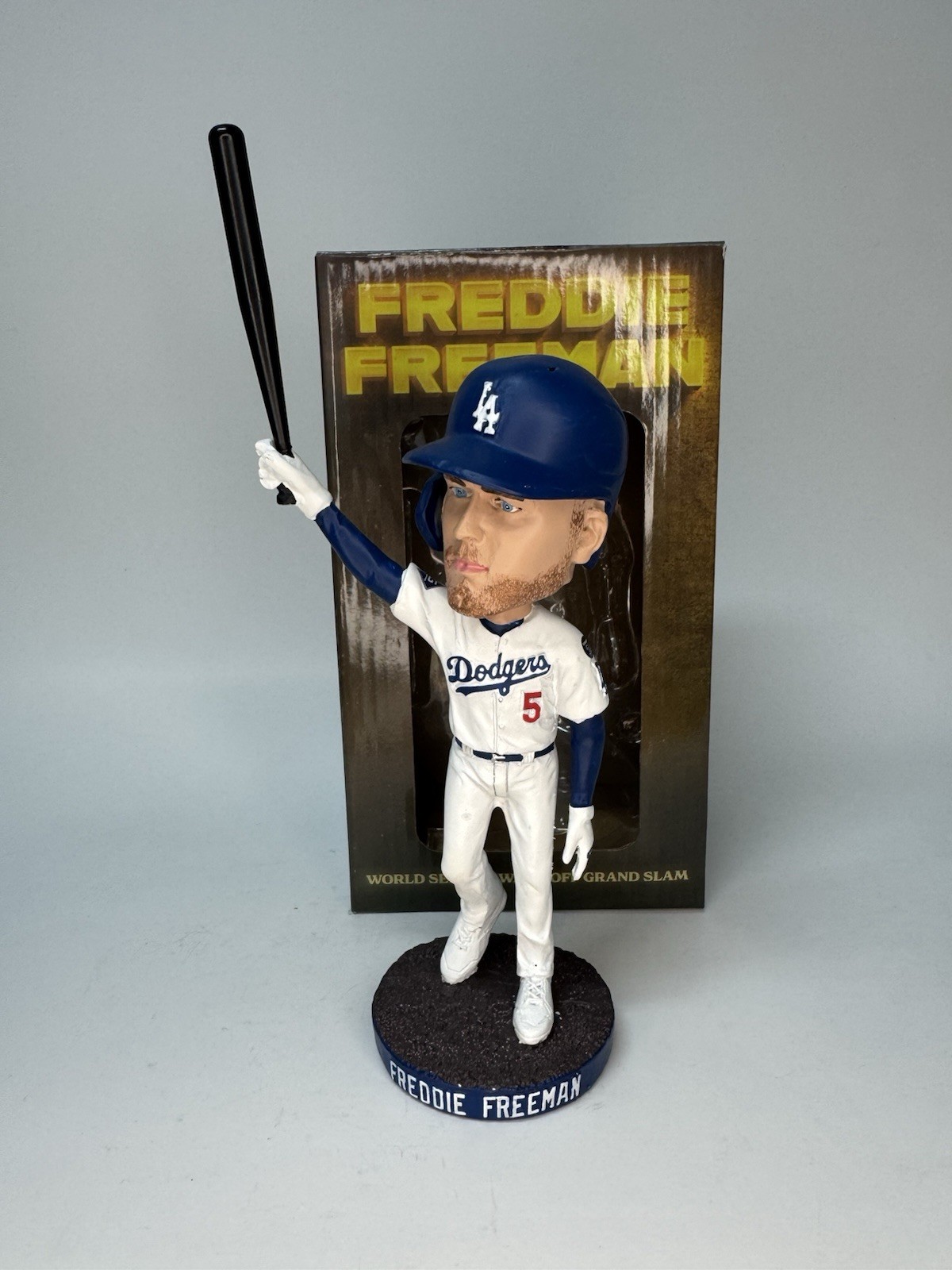 Freddie Freeman LA Dodgers World Series Walk-Off Grand Slam Bobblehead 2025 Freddie Freeman LA Dodgers World Series Walk-Off Grand Slam Bobblehead 2025