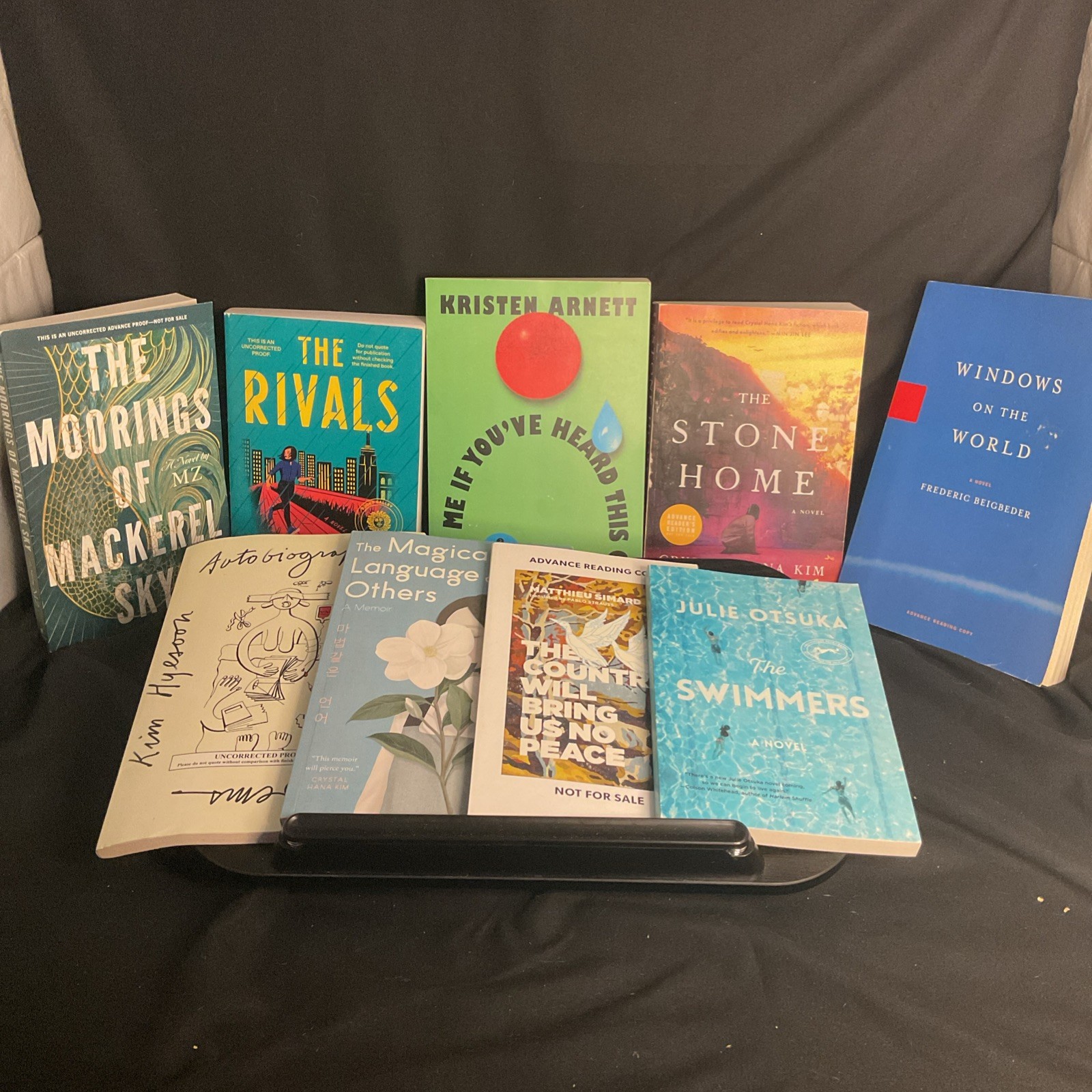 Lot Of 9 ARC BOOKS Uncorrected Paperback Advance Reading Copy 1st Edition