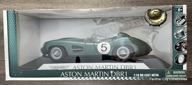 NIB 1/18 Scale Shelby Model / Aston Marton DBR1 50th Anniversary Diecast Le Mans