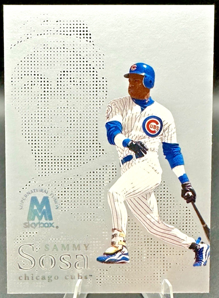 1999 Skybox Molten Metal Supernatural Fusion Sammy Sosa #45F - Cubs 1999 Skybox Molten Metal Supernatural Fusion Sammy Sosa #45F - Cubs