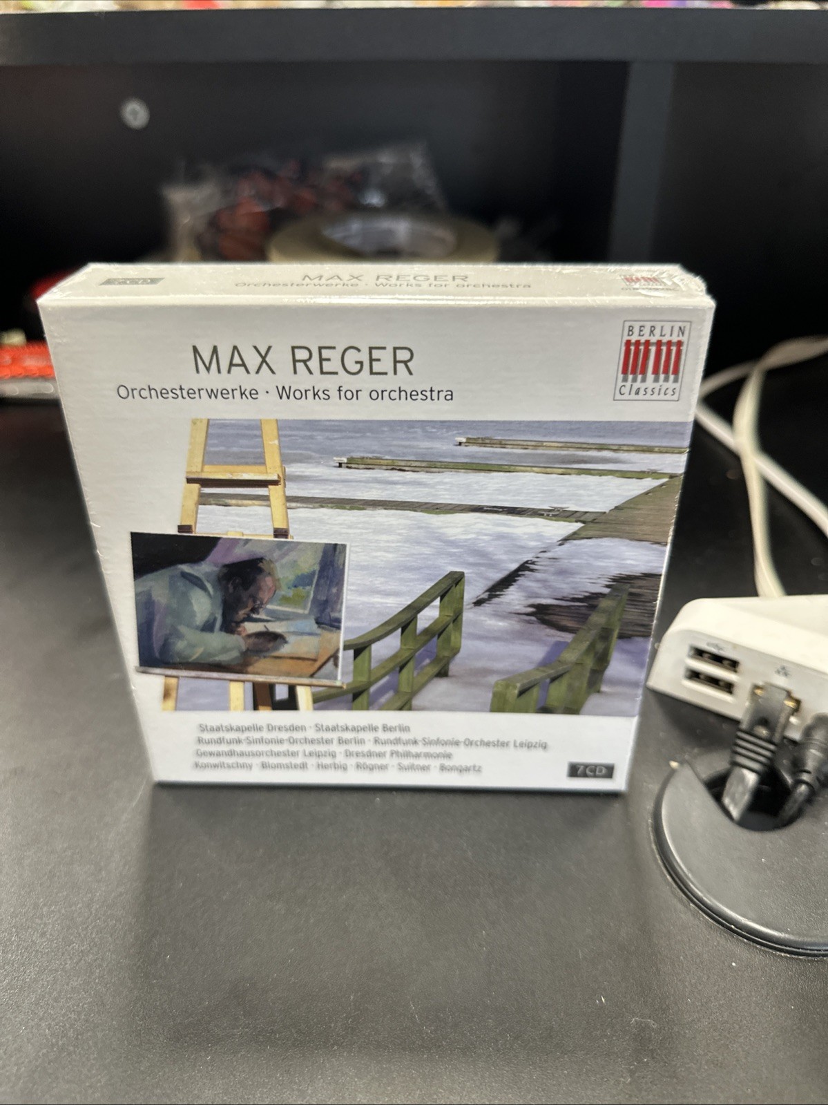 Cd-77. Max Reger - Works For Orchestra - Max CD New Sealed. Cd-77. Max Reger - Works For Orchestra - Max CD New Sealed.