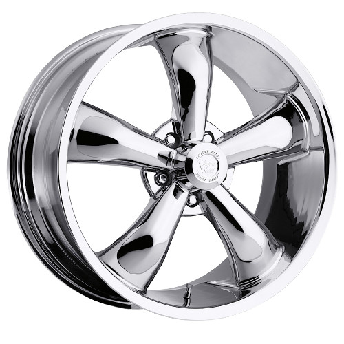 Vision American-Muscle 142 Legend 18x8.5 5x120.65 -6 Chrome Wheel Rim