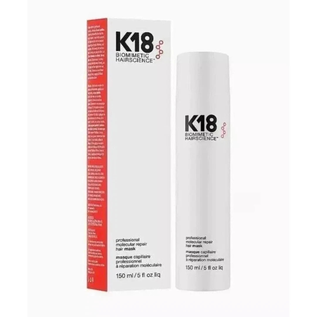 K18 Biomimetic Hairscience Leave-in Molecular Repair Hair Mask- 150ml/5oz Sealed