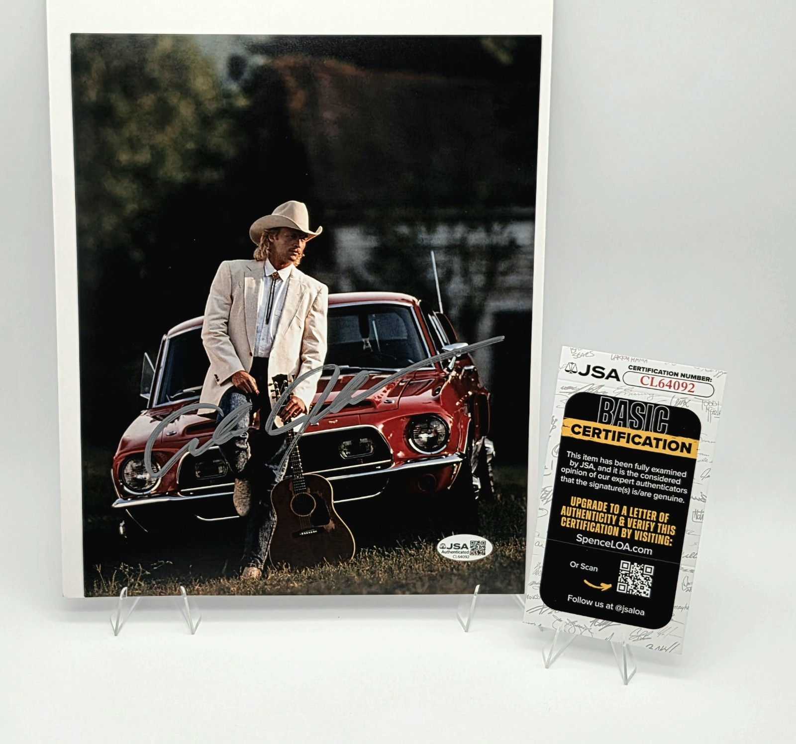 Alan Jackson Signed Autographed 8x10 Photo JSA Authenticated Country Music