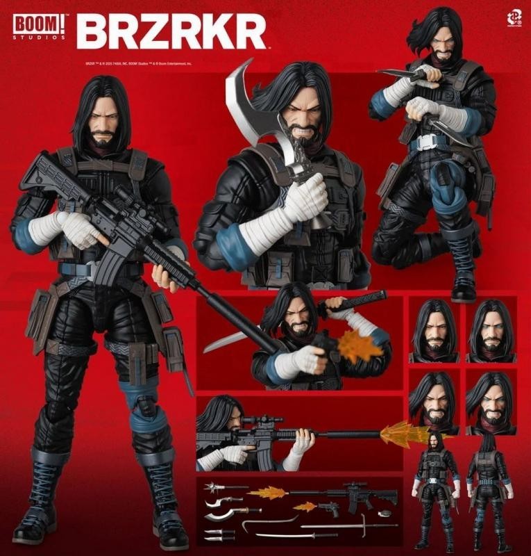 Medicom Toy MAFEX No.279 Berserker BRZRKR 1/12 Action Figure Collection Model