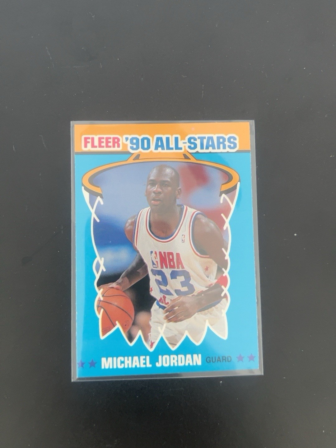 1990-91 Fleer All-Stars Michael Jordan #5 of 12 Chicago Bulls HOF