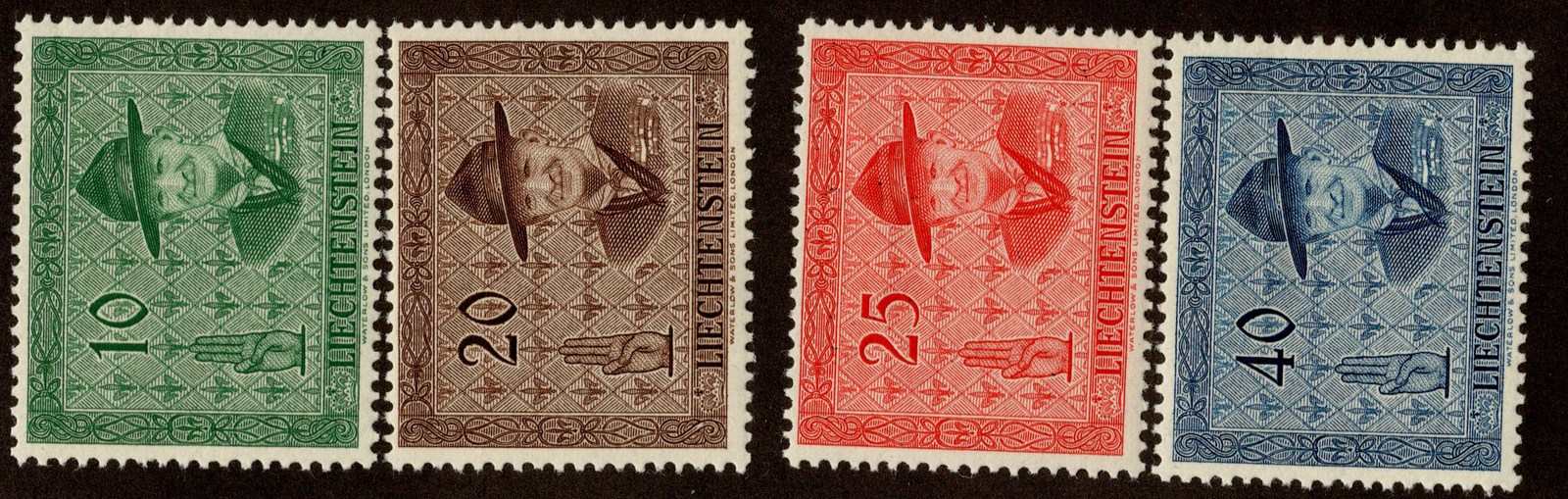 Liechtenstein Scott 270-273 Unused lightly hinged. Liechtenstein Scott 270-273 Unused lightly hinged.