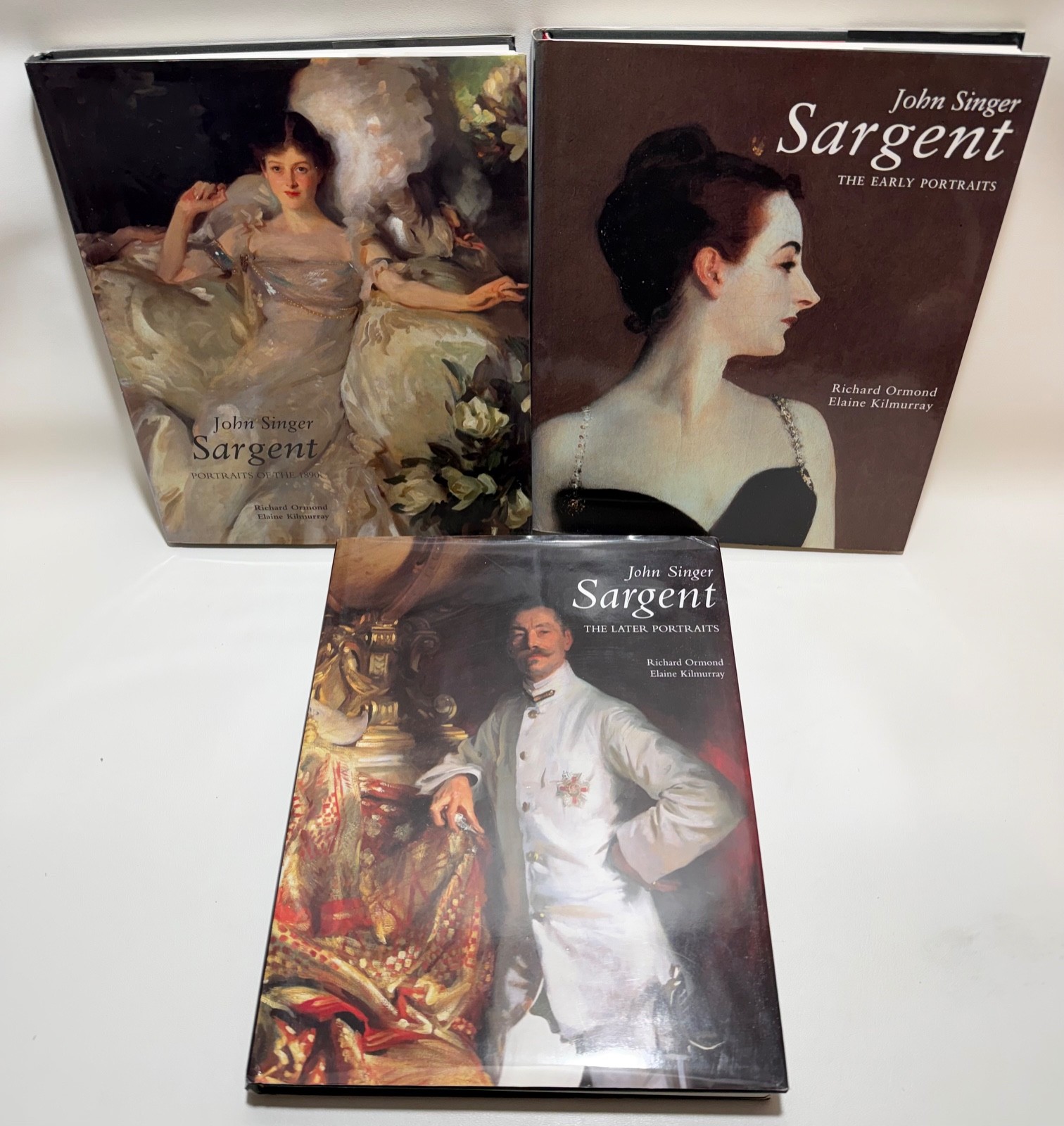 John Singer Sargent Complete Paintings Vol 1 2 3 Catalogue Raisonné Yale Set
