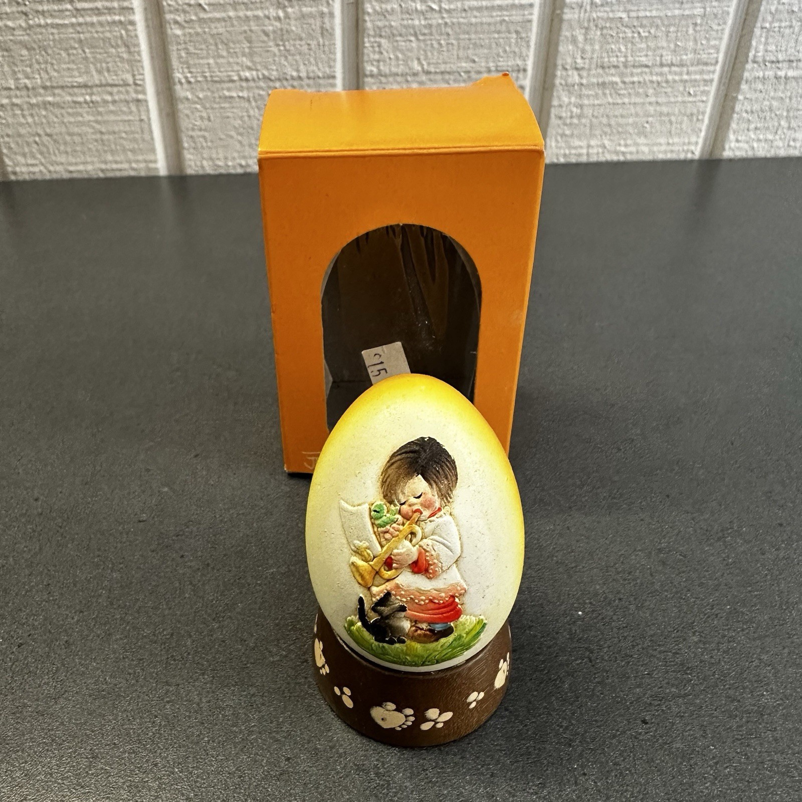 1979 Schmid Ferrandiz Egg Collector 