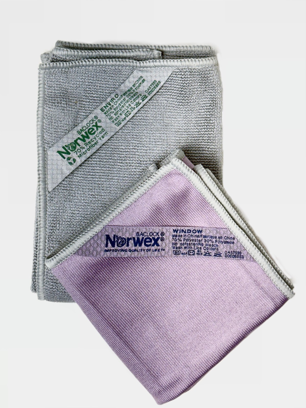 Norwex Cleaning Cloth Set - EnviroCloth - Window Cloth TODAY Norwex Cleaning Cloth Set - EnviroCloth - Window Cloth TODAY