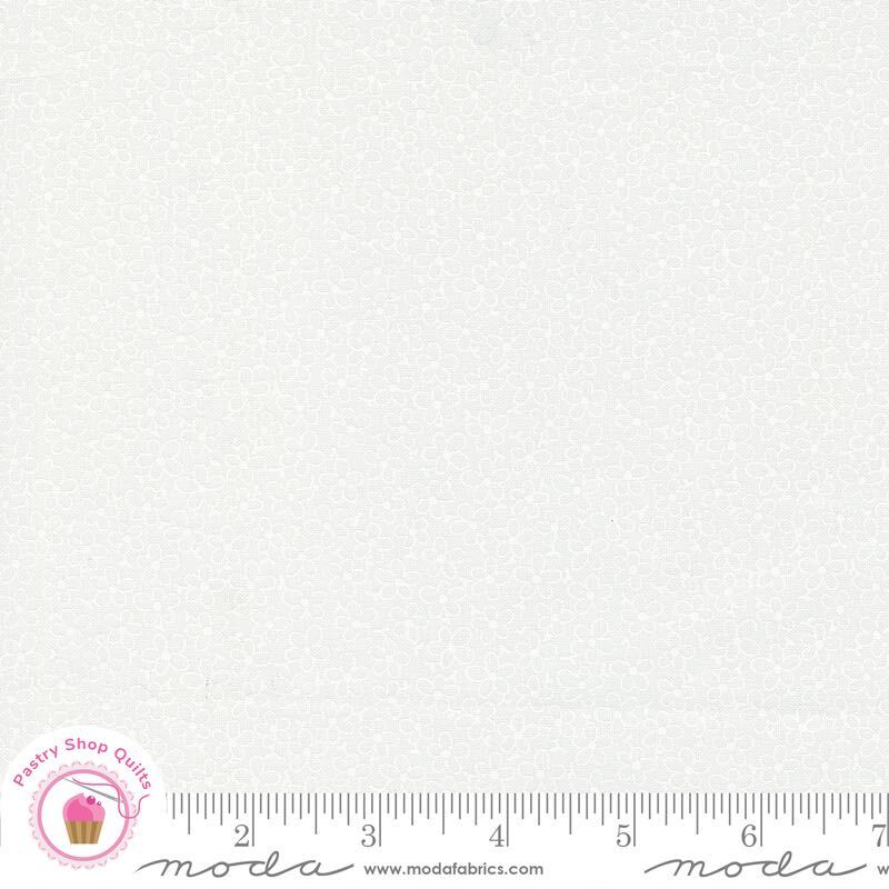 Moda SWEET & PLENTY 22454  31 White on Cream Stars  ME & MY SISTER Quilt Fabric