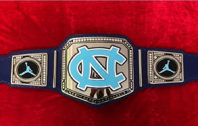 UNC North Carolina Tar Heels Championship Belt