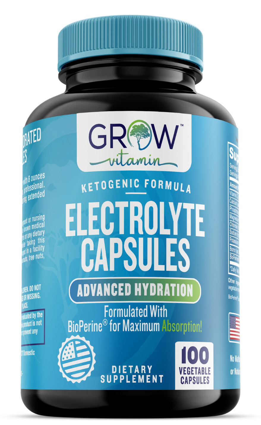 Salt Premium Electrolyte Capsules, 100 Capsules, Maximum Absorption