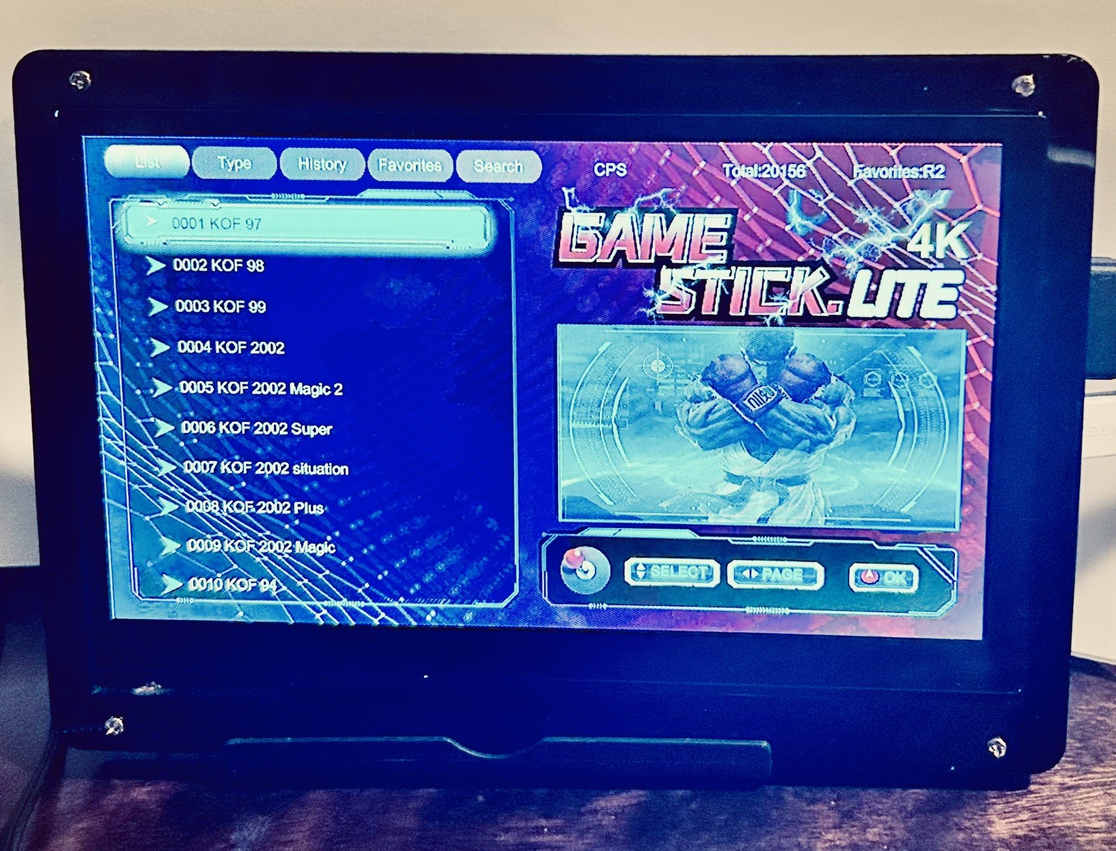Retro Game Stick featuring thousands of games and 7” monitor