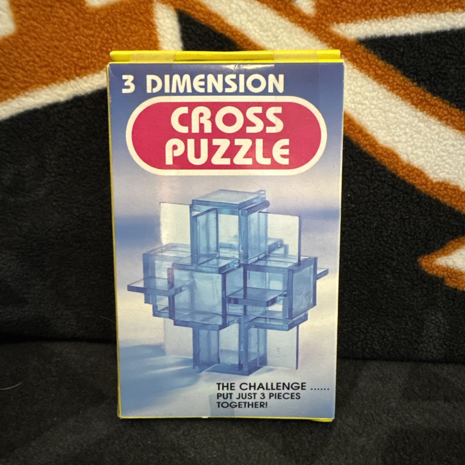 Vintage 1970s Third Dimension Cross Puzzle. Sealed. Vintage 1970s Third Dimension Cross Puzzle. Sealed.