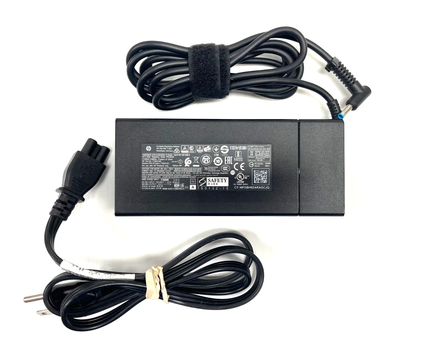 Genuine HP 150W Power Adapter 19.5V 7.7A TPN-DA03 775626-003 4.5*3.0mm Blue Tip