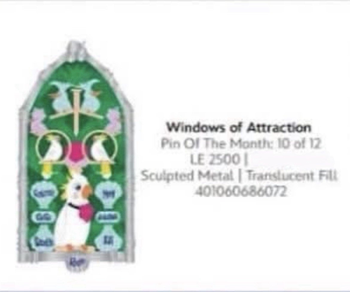 PRESALE 2026 Disney WDW Windows of Attraction Enchanted Tiki Room LE 2500 Pin PRESALE 2026 Disney WDW Windows of Attraction Enchanted Tiki Room LE 2500 Pin